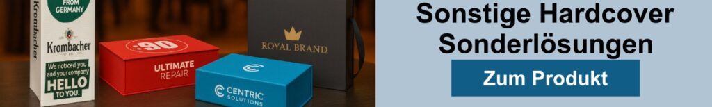Banner Hardcover Präsentationslösungen