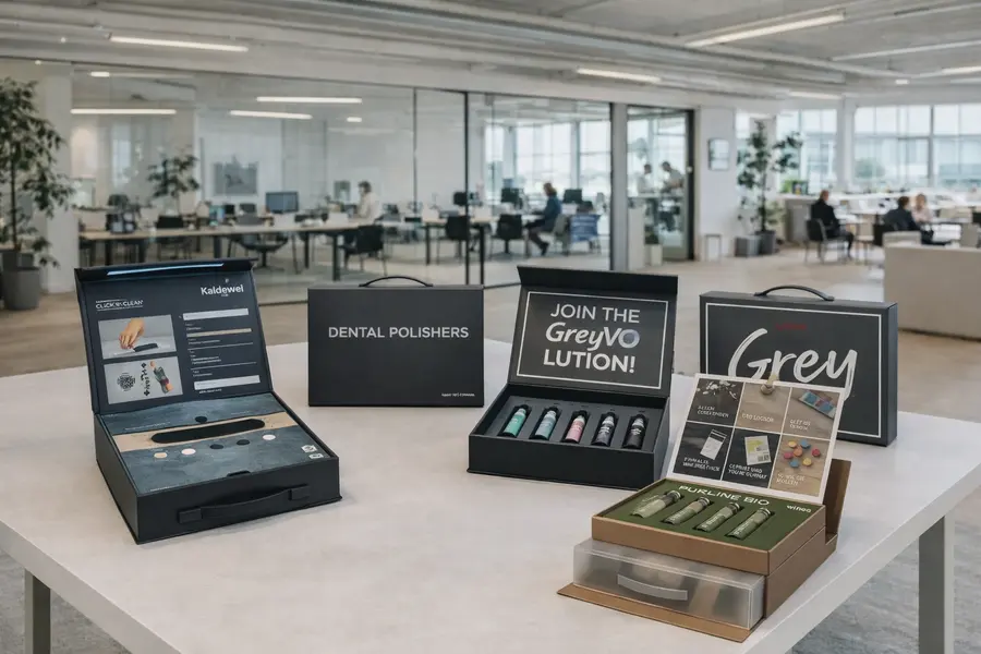 Musterkoffer für Produktmuster