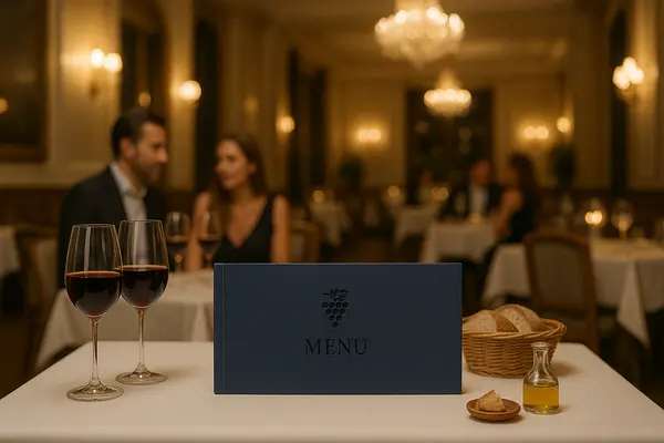 Speisekartenmappen für <br>Retaurants & Hotels