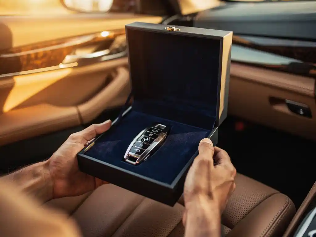 Warum ist die Fahrzeugübergabe der wichtigste Moment für ein Kundengeschenk?