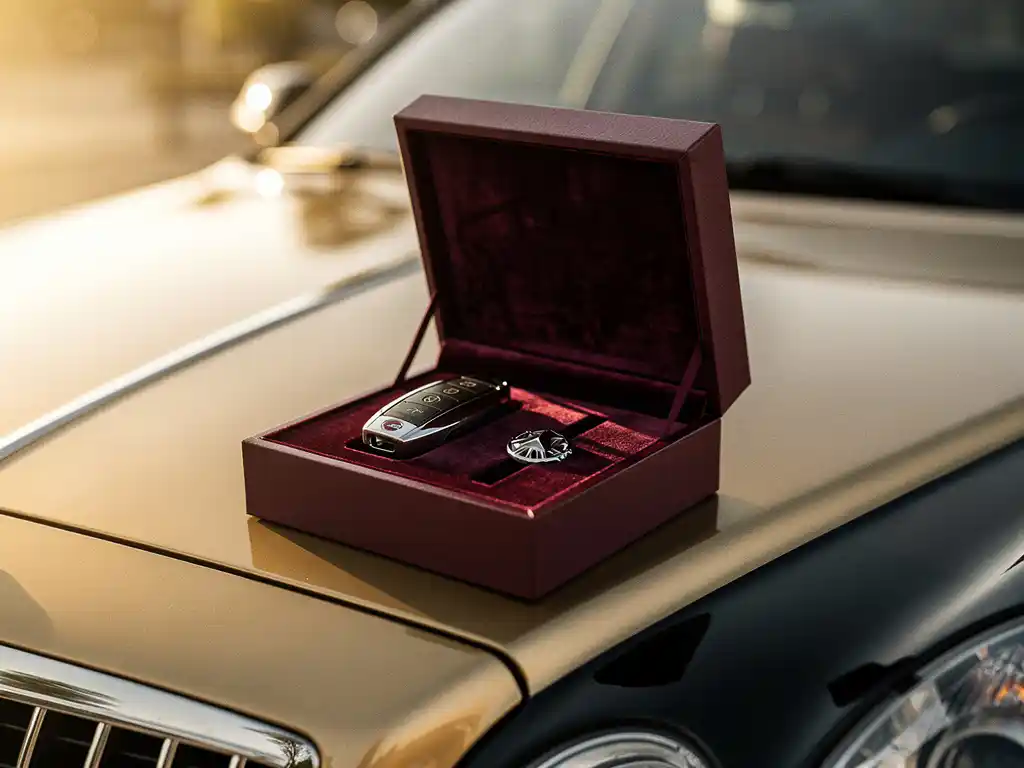 Wie kann ein Autohaus die Fahrzeugübergabe mit einem Geschenk emotional aufwerten?