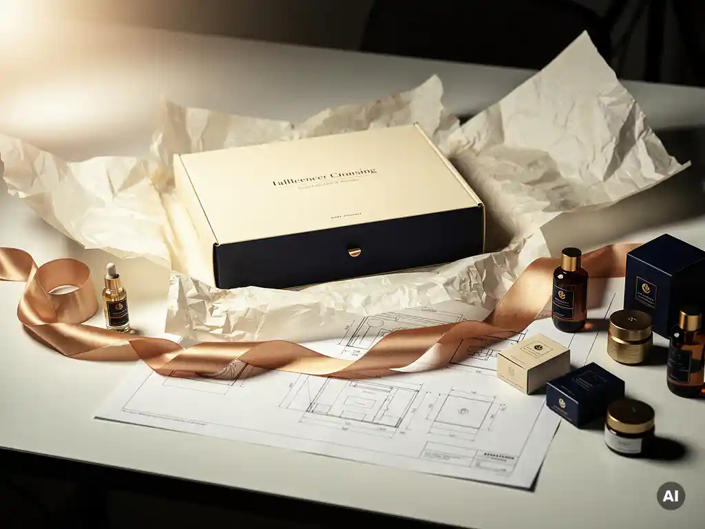 Kann man eine bereits gestaltete Influencer Box extern produzieren lassen?