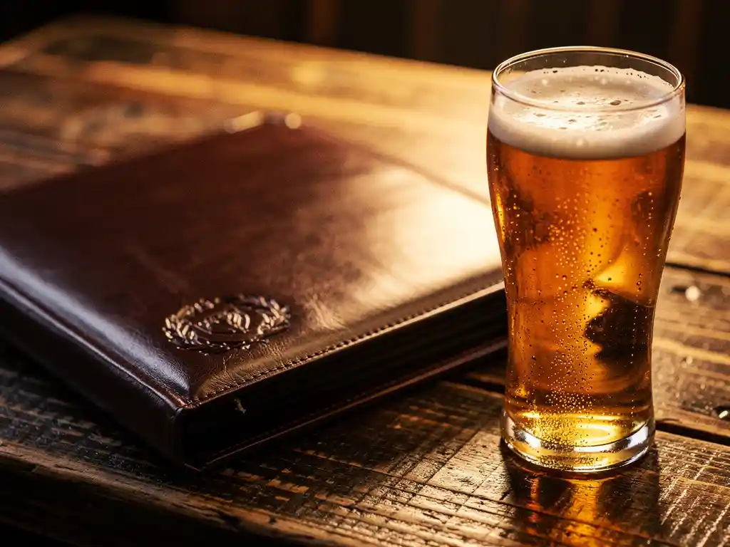 Wie nutzen große Biermarken Speisekartenmappen – und was können kleinere davon lernen?
