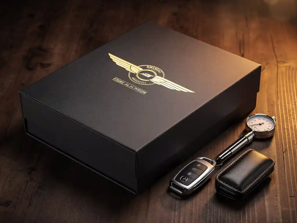 Wie hilft Heißfolienprägung dabei, Kfz-Geschenkboxen exklusiver wirken zu lassen?