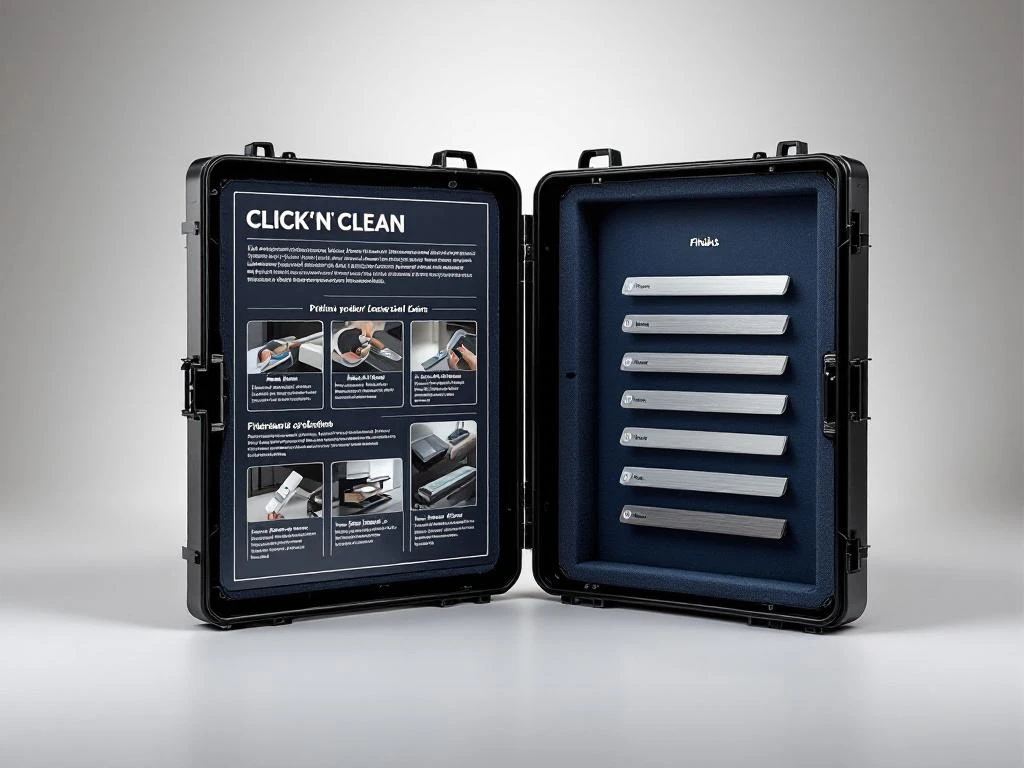 Was ist die kleinste realisierbare Größe für einen Musterkoffer?