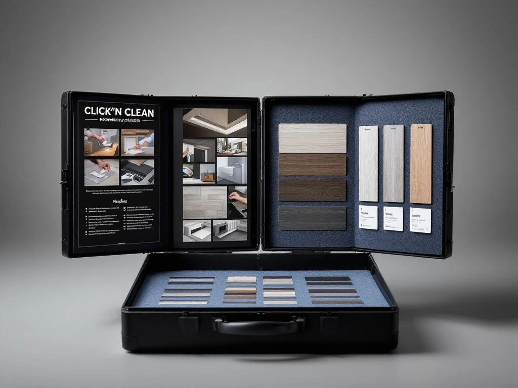 Wie werden Musterkoffer für den sicheren Transport verpackt?