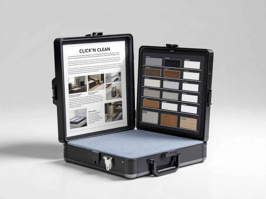 Übernimmt der Hersteller auch die Bestückung der Musterkoffer?