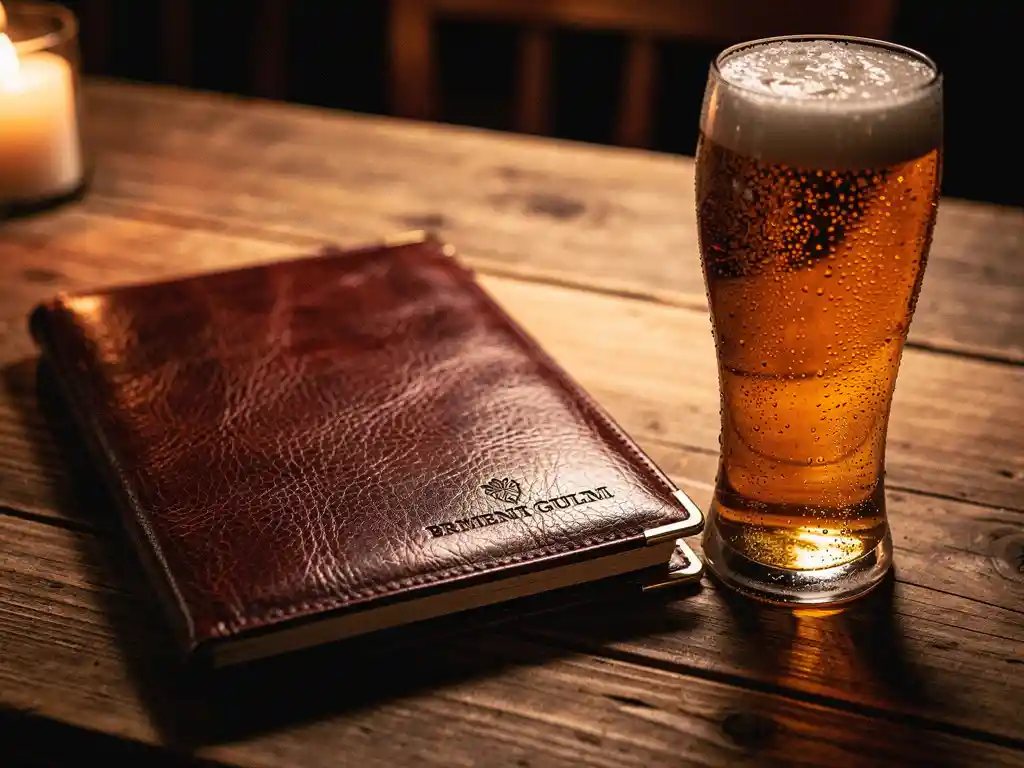 Warum investieren Biermarken in gebrandete Speisekartenmappen für die Gastronomie?