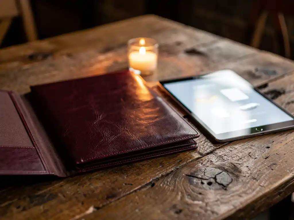 Speisekartenmappen oder Digitalmenu: Was passt besser zum Restaurant?