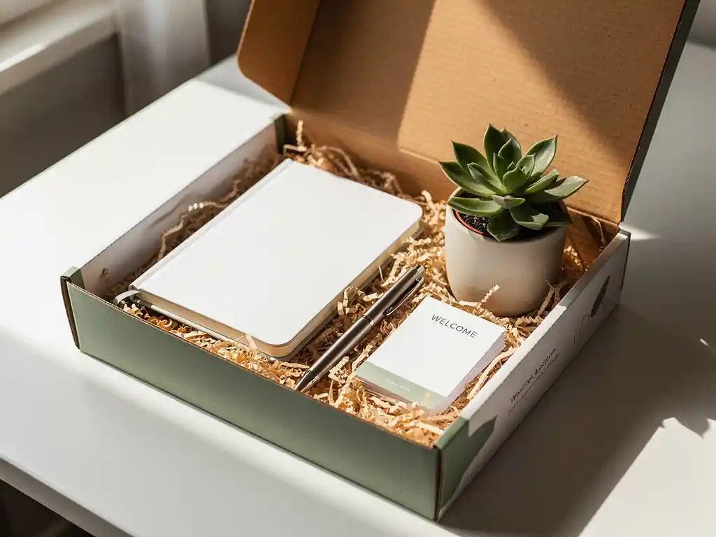 7 günstige Onboarding-Box-Ideen für kleine Unternehmen